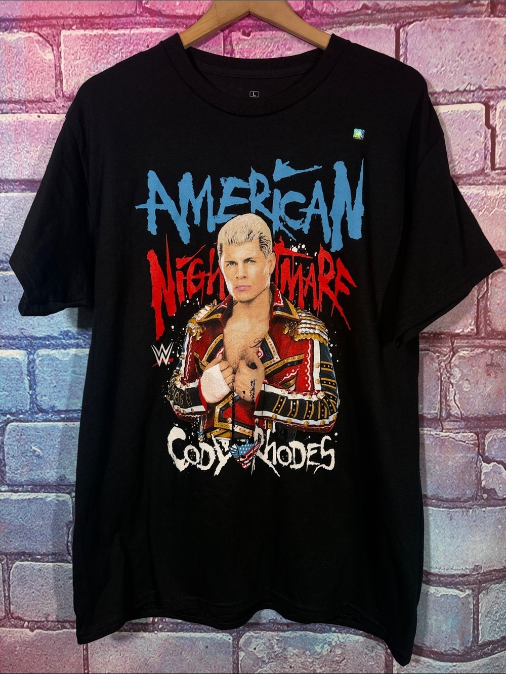 WWE Cody Rhodes American Nightmare T Shirt Men’s Large Wrestling Graphic T